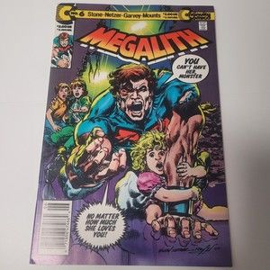 Megalith #6 Comic Book 1991